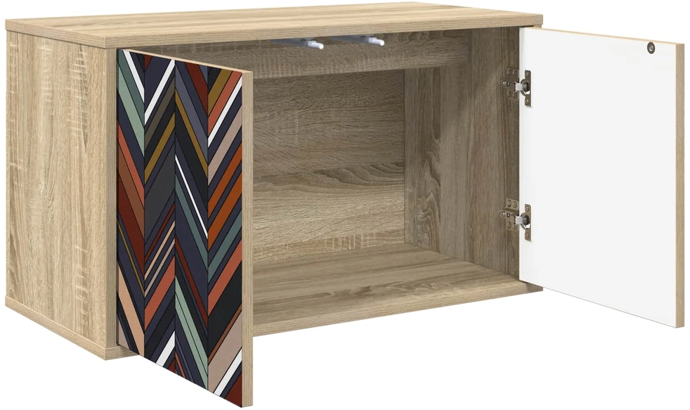 TV staliukas Sieninis televizoriaus stovas OMMEN 69 x 33 x 40 cm