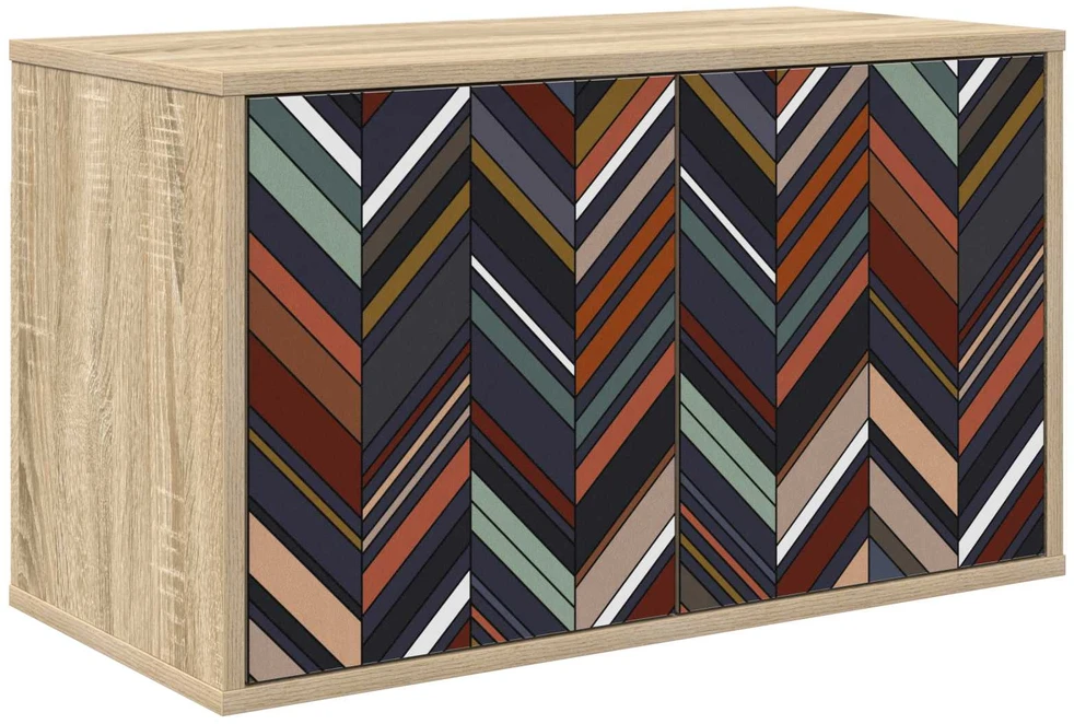 TV staliukas Sieninis televizoriaus stovas OMMEN 69 x 33 x 40 cm