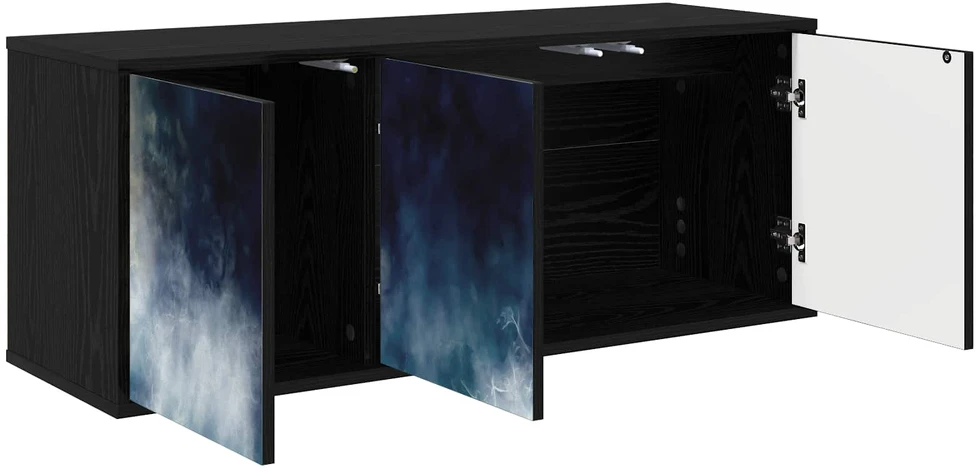 TV staliukas Sieninis televizoriaus stovas RAALTE 102 x 33 x 40 cm