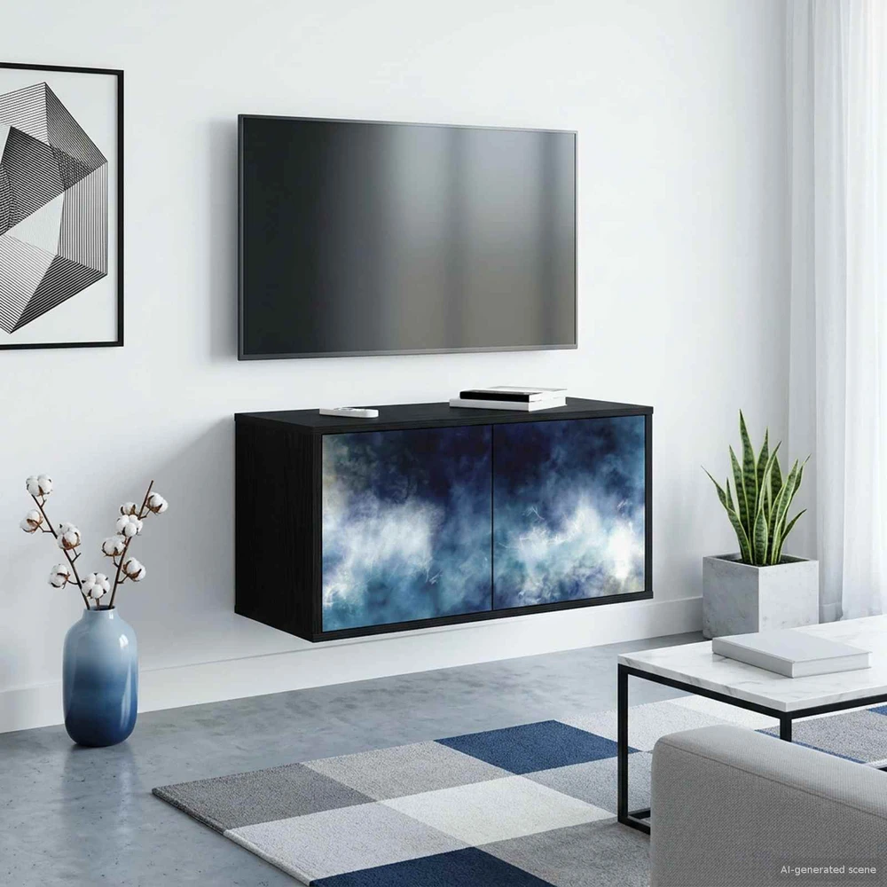 TV staliukas Sieninis televizoriaus stovas RAALTE 69 x 33 x 40 cm