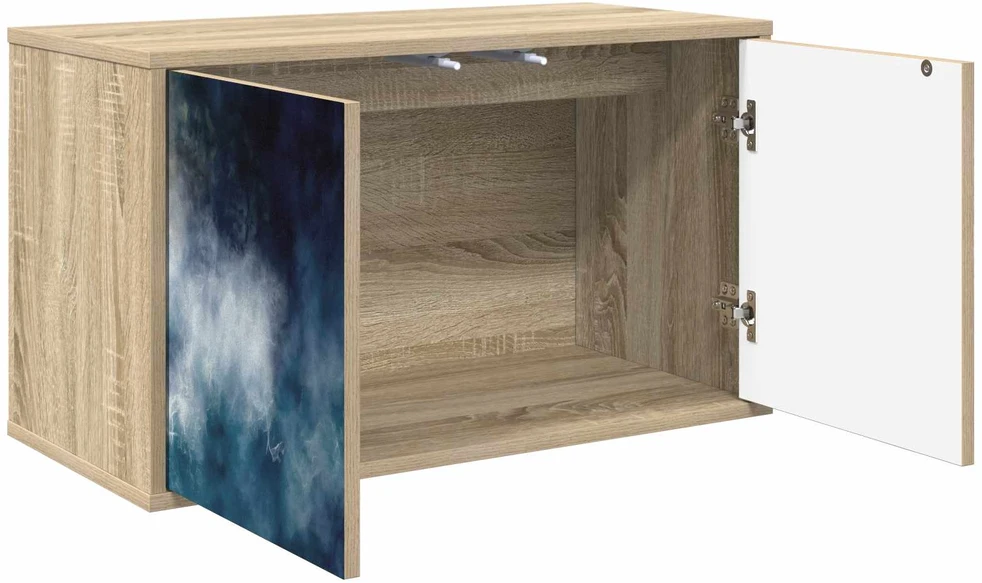 TV staliukas Sieninis televizoriaus stovas RAALTE 69 x 33 x 40 cm