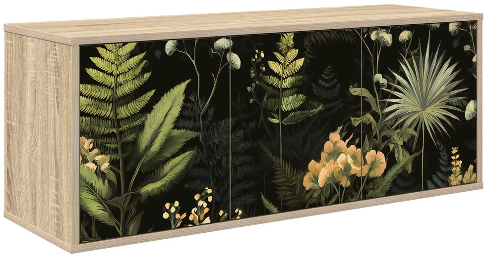 TV staliukas Sieninis televizoriaus stovas RHENEN 102 x 33 x 40 cm
