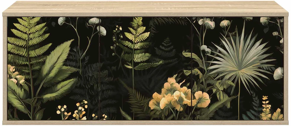 TV staliukas Sieninis televizoriaus stovas RHENEN 102 x 33 x 40 cm
