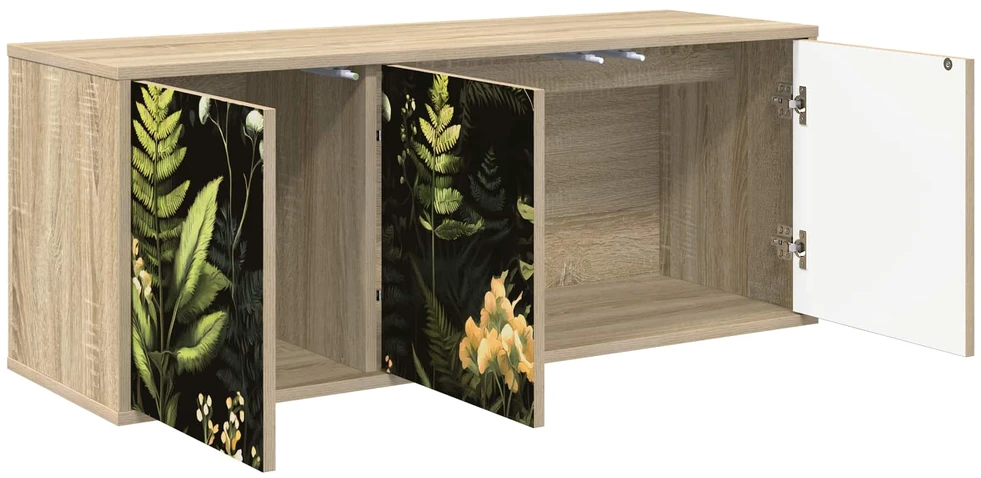 TV staliukas Sieninis televizoriaus stovas RHENEN 102 x 33 x 40 cm