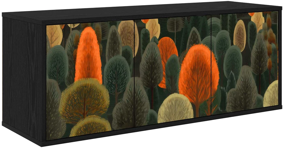 TV staliukas Sieninis televizoriaus stovas ZAANDAM 102 x 33 x 40 cm