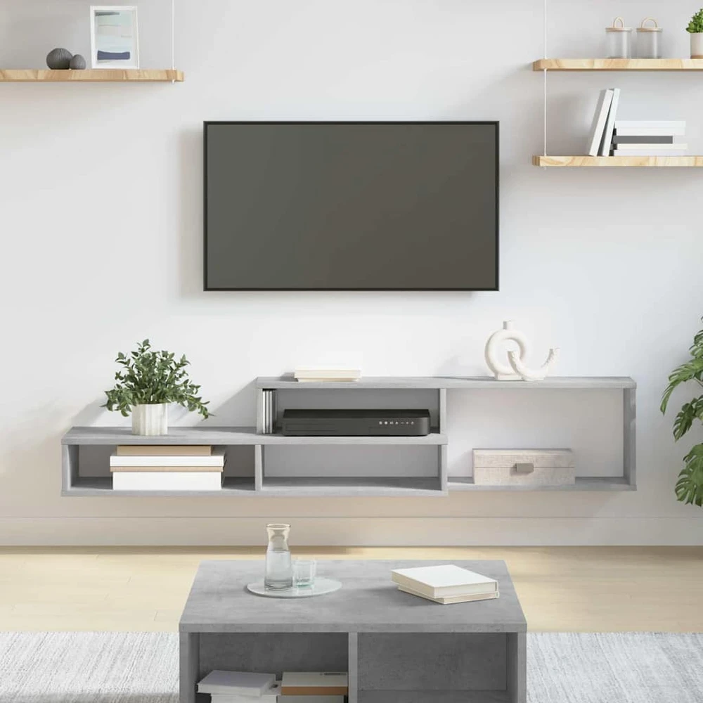 TV staliukas Sieninistelevizoriausstovas 150x25x28,5cm Apdirbta mediena