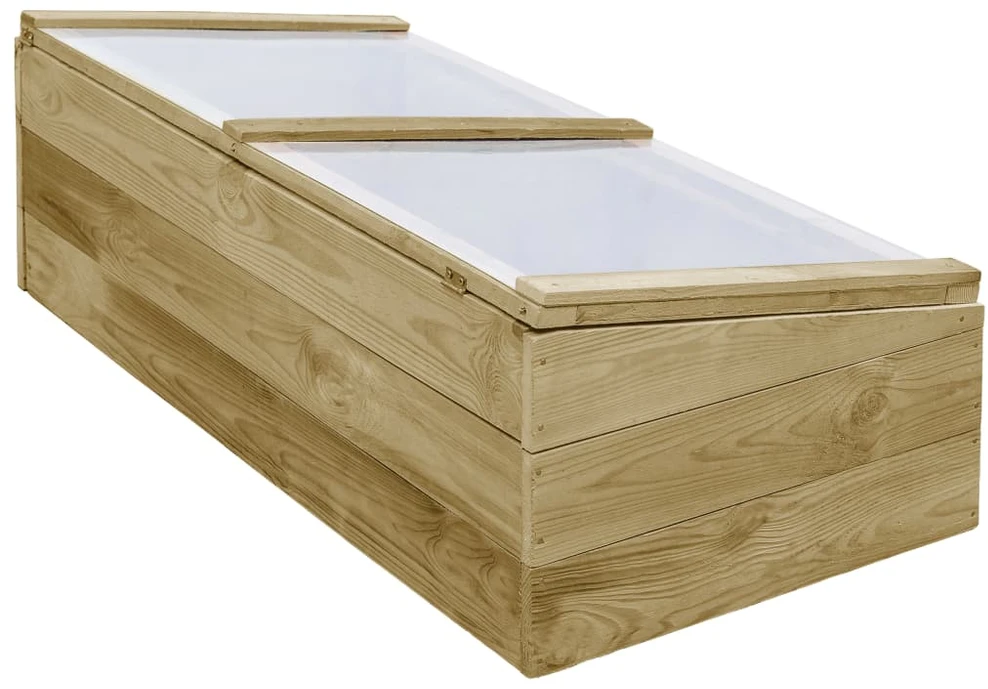 Šiltnamis, 100x50x35cm, impregnuota pušies mediena