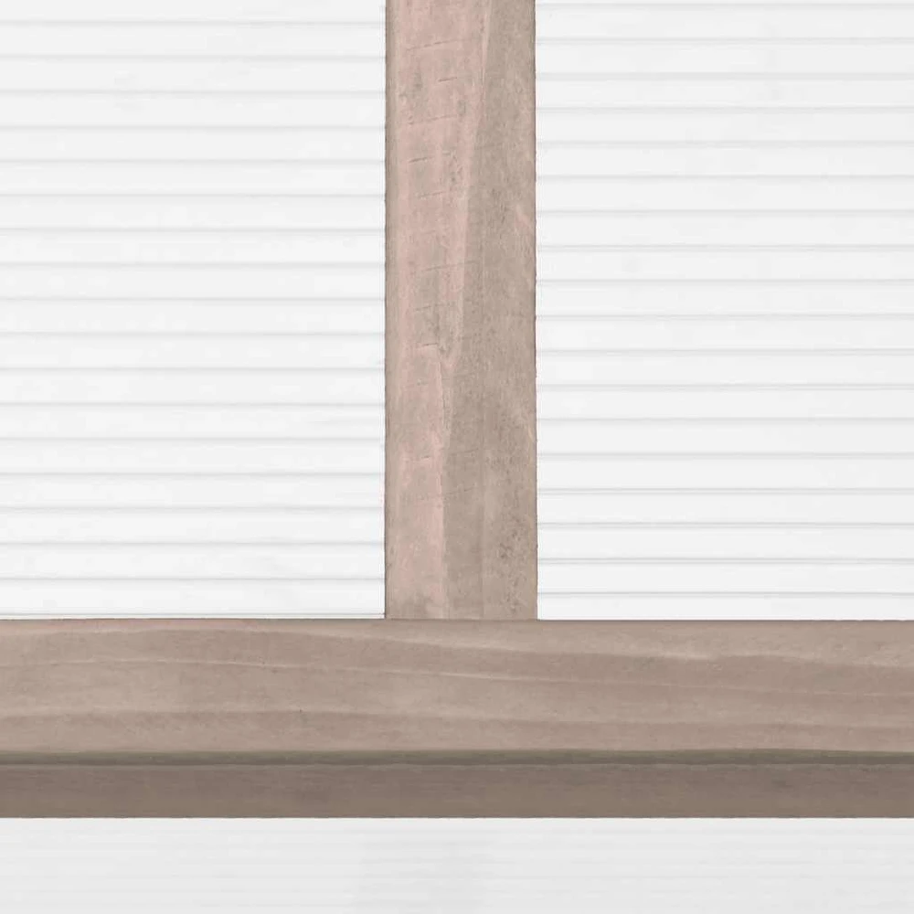 Šiltnamis, pilkos spalvos, 110x58,5x39cm, eglės mediena