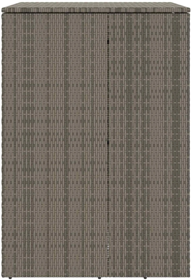 Šiukšlių dėžė Pilka 65 x 80 x 115 cm Polietilenas