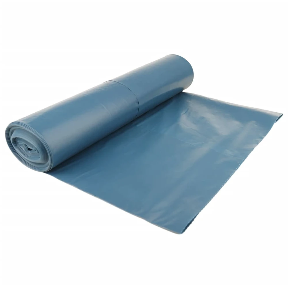 Šiukšlių maišai, 100vnt., mėlynos spalvos, 120l
