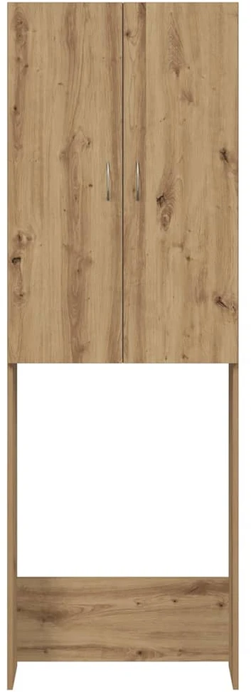 Skalbimo mašinos spintelė, artisano ąžuolo, 64x25,5x190cm