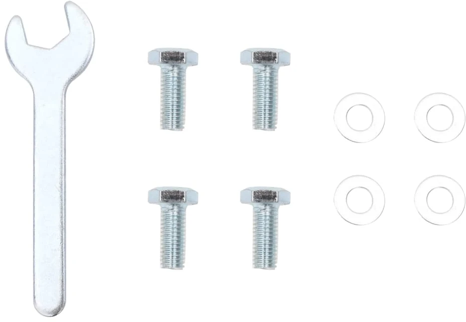 Skėčio nuo saulės pagrindas 38/48mm stulpams, juodas, plienas