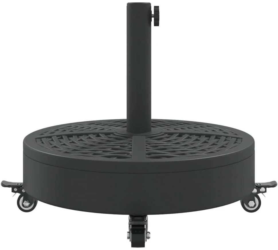 Skėčio nuo saulės pagrindas su ratukais 38/48mm stulpams, 27kg