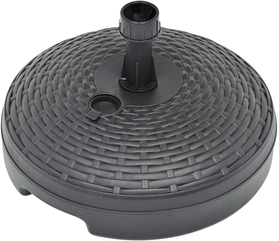 Skėčio pagrindas, antracito, 20l, ratano imitacijos plastikas