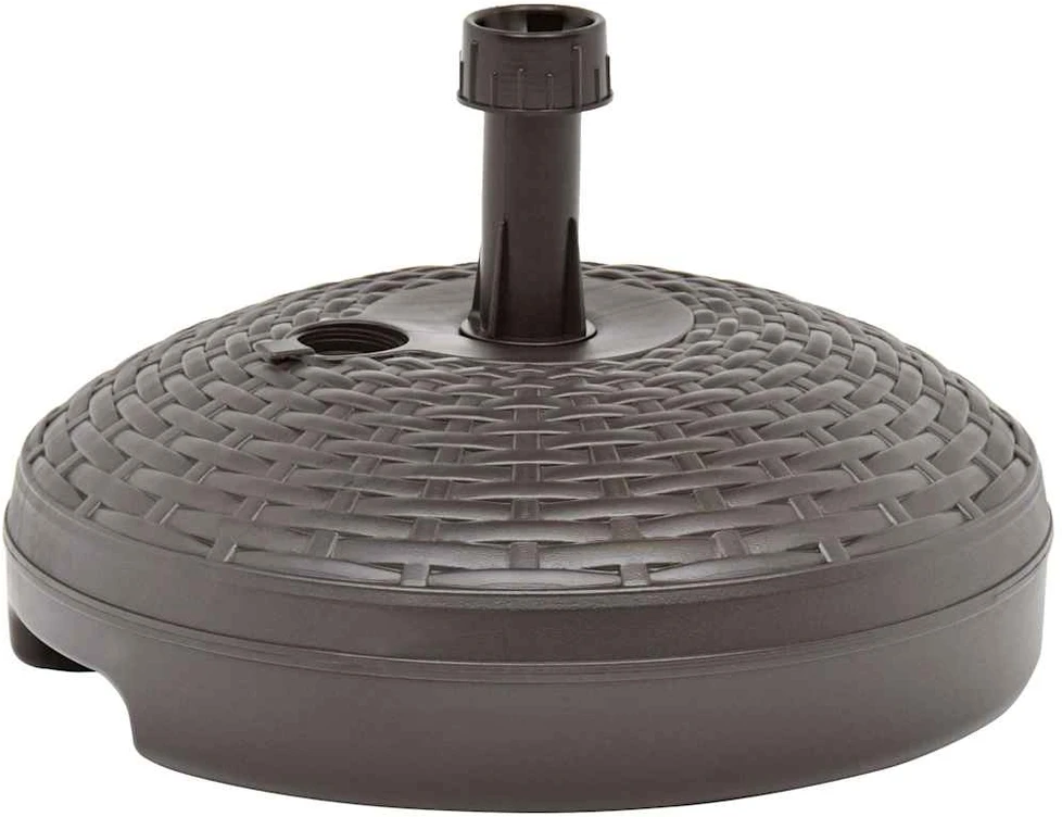 Skėčio pagrindas, rudas, 20l, ratano imitacijos plastikas