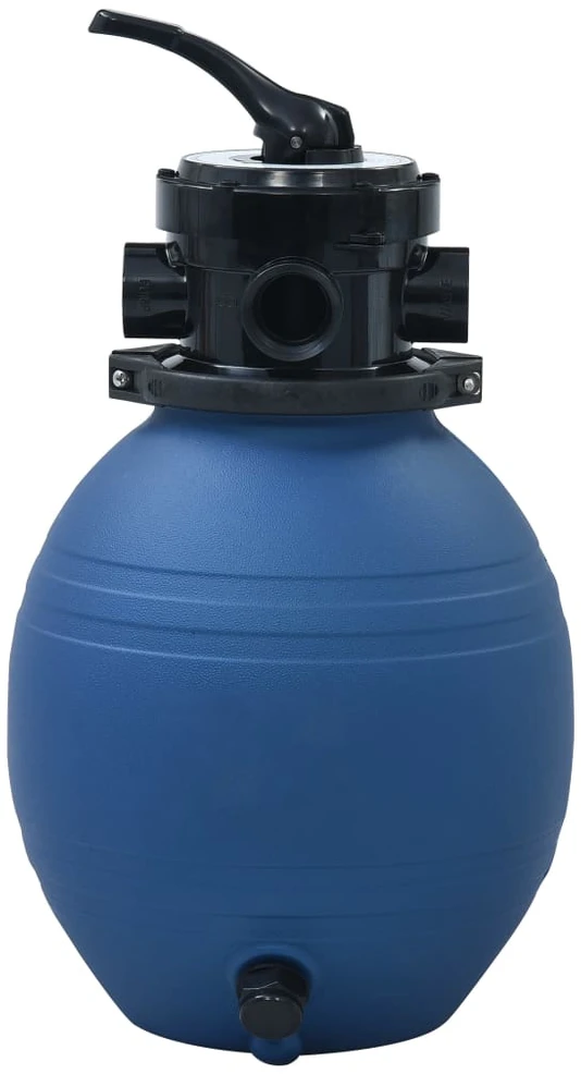Smėlio filtras baseinui su 4 padėčių vožtuvu, mėlynas, 300mm