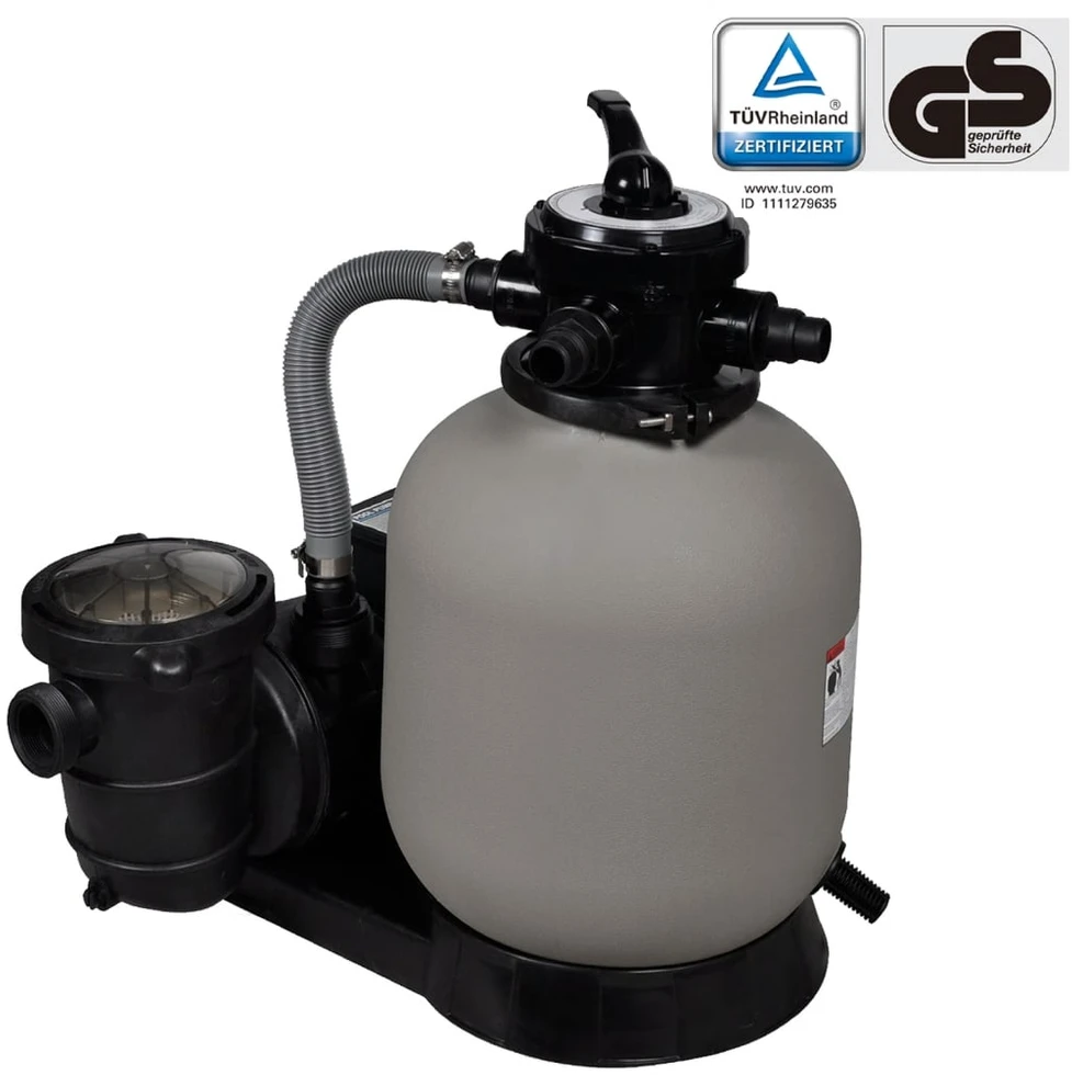 Smėlio filtras su siurbliu, 600W, 17000 l/val