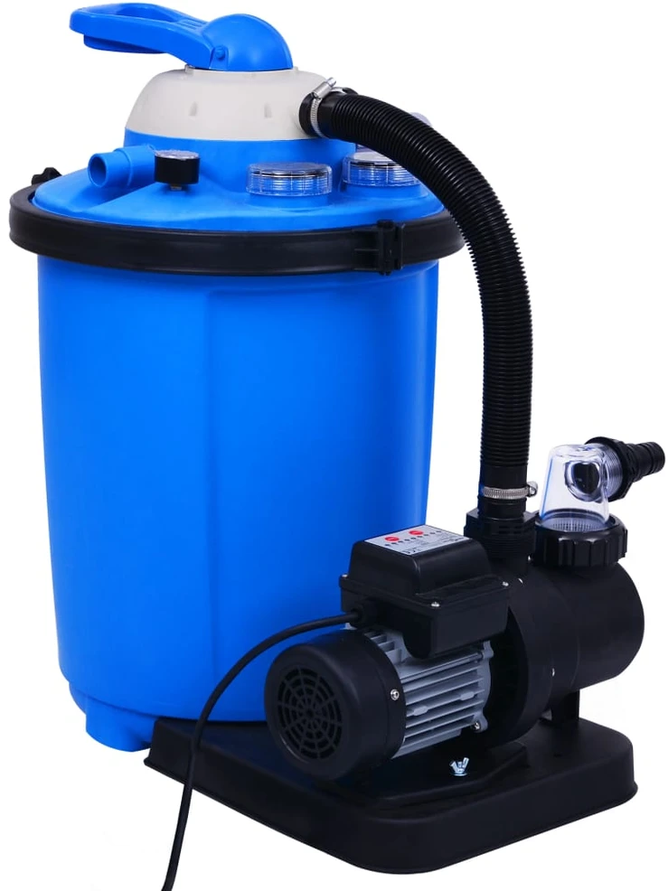 Smėlio filtras su siurbliu ir laikmačiu, 550W, 50l