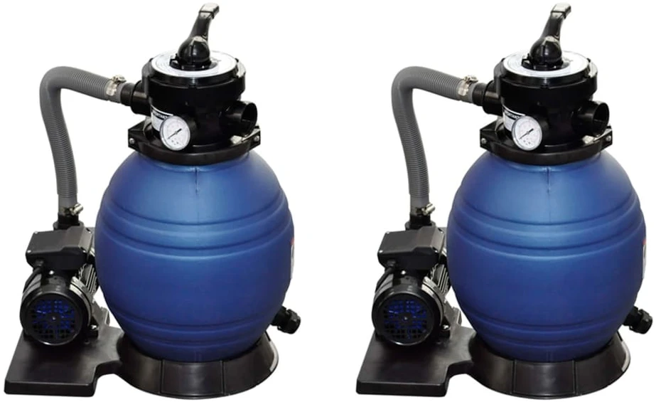 Smėlio filtro siurbliai, 2 vnt., 400W, 11000 l/val (2x90291)