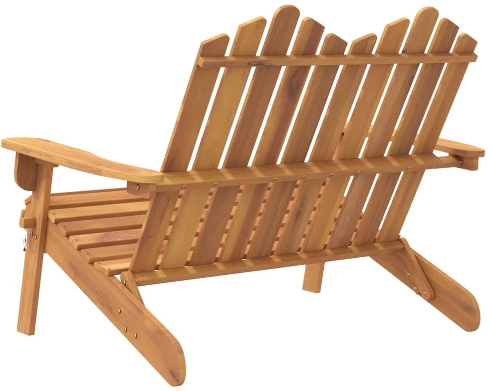 Sodo adirondack suoliukas, 126cm, akacijos medienos masyvas