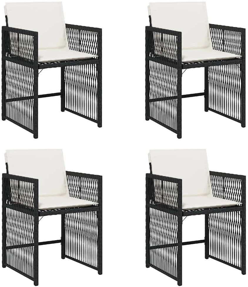 Sodo apvadai, 2vnt., juodas, 10m, 20cm, polietilenas