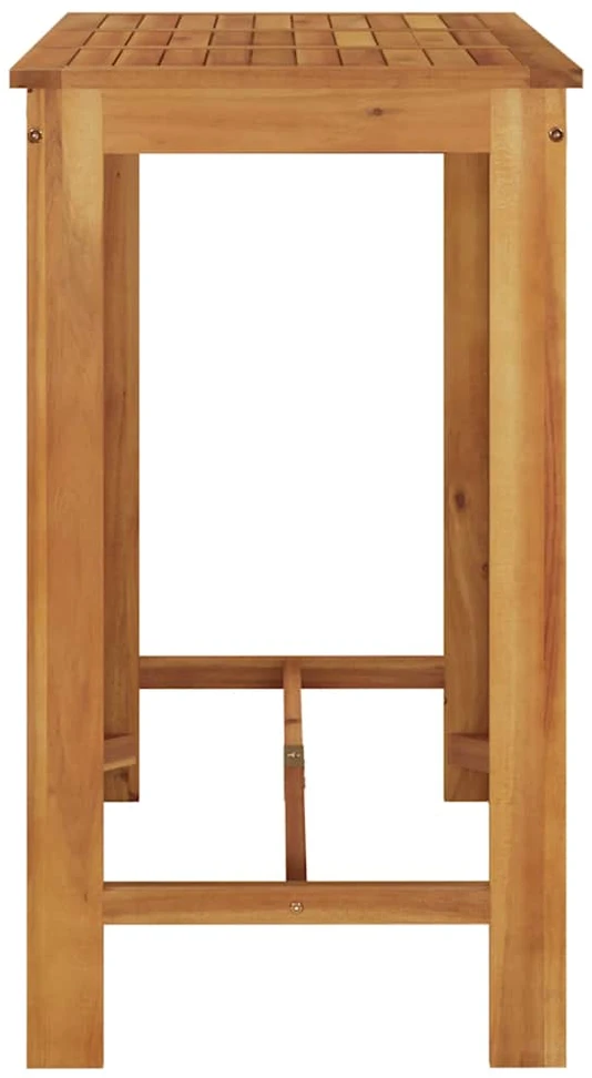 Sodo baro stalas, 120x60x105cm, akacijos medienos masyvas
