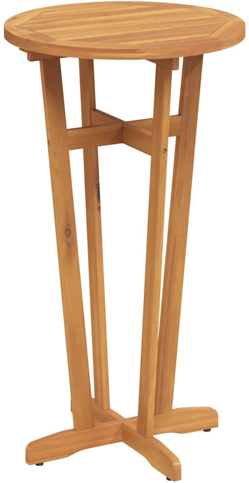 Sodo baro stalas, 60x105cm, akacijos medienos masyvas