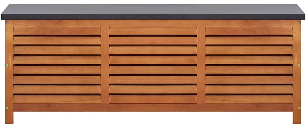 Sodo daiktadėžė, 150x50x55cm, eukalipto medienos masyvas
