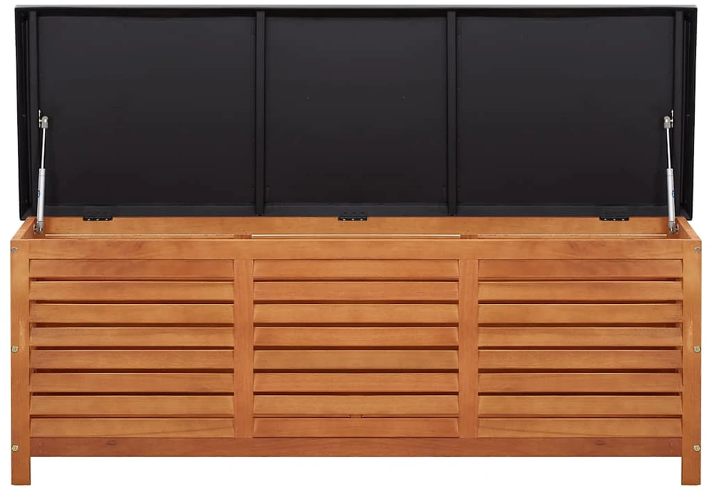 Sodo daiktadėžė, 150x50x55cm, eukalipto medienos masyvas