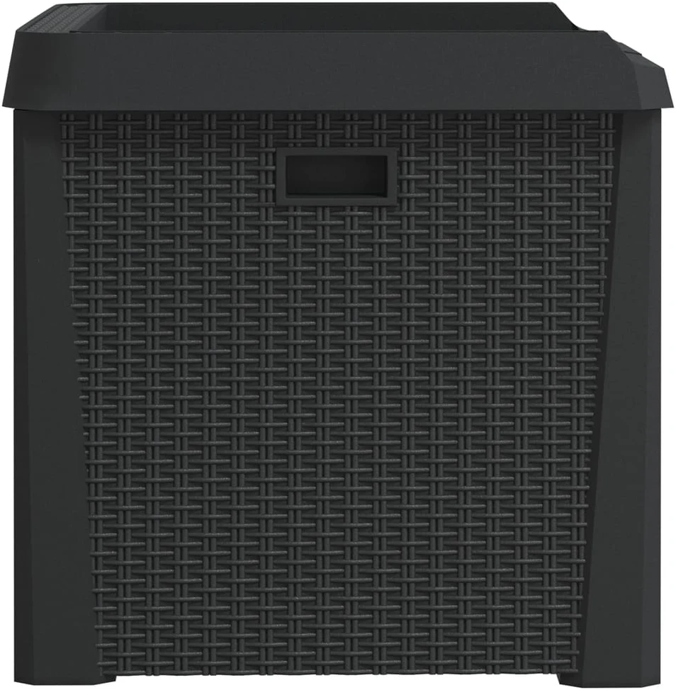 Sodo daiktadėžė, antracito spalvos, 125l, PP