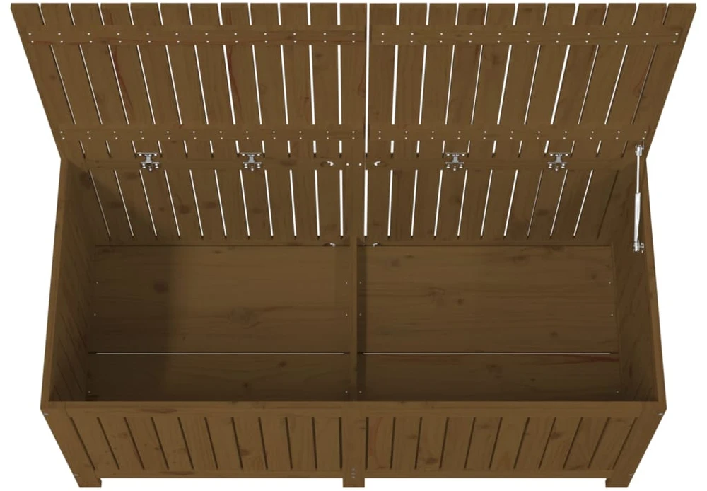 Sodo daiktadėžė, medaus ruda, 147x68x64cm, pušies masyvas