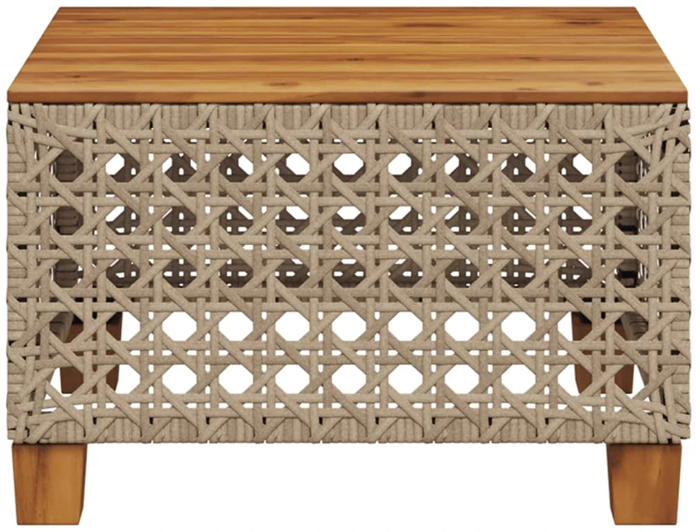 Sodo daiktadėžė, ruda, 120x50x60cm, poliratanas