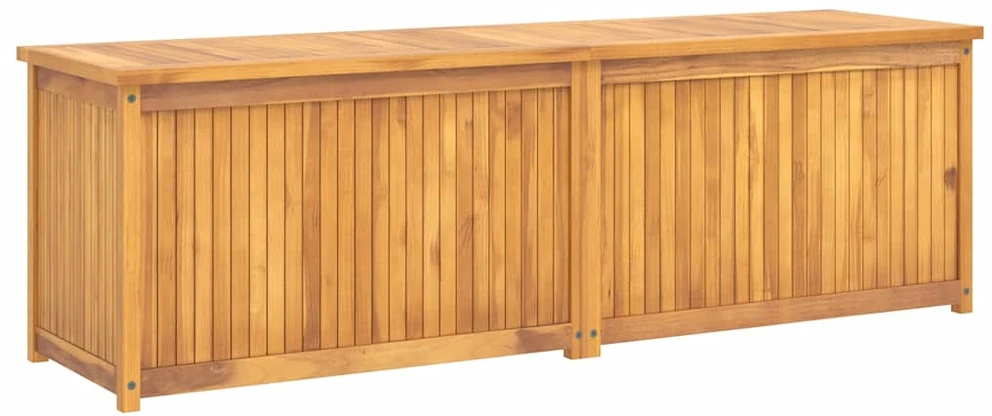 Sodo dėžė, 175x50x55cm, tikmedžio medienos masyvas