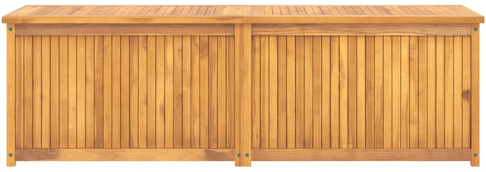 Sodo dėžė, 175x50x55cm, tikmedžio medienos masyvas