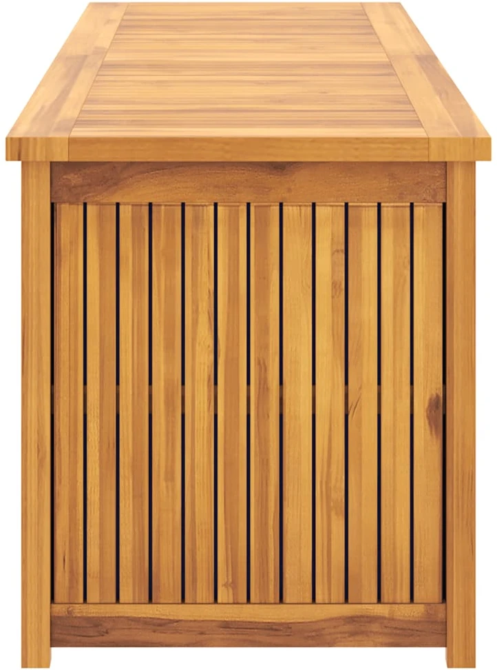 Sodo dėžė, 175x50x55cm, tikmedžio medienos masyvas