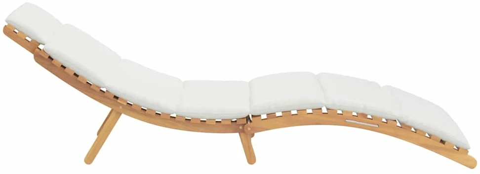 Sodo gultas Ruda 198 x 55 x 58,5 cm Kieto teka medžio