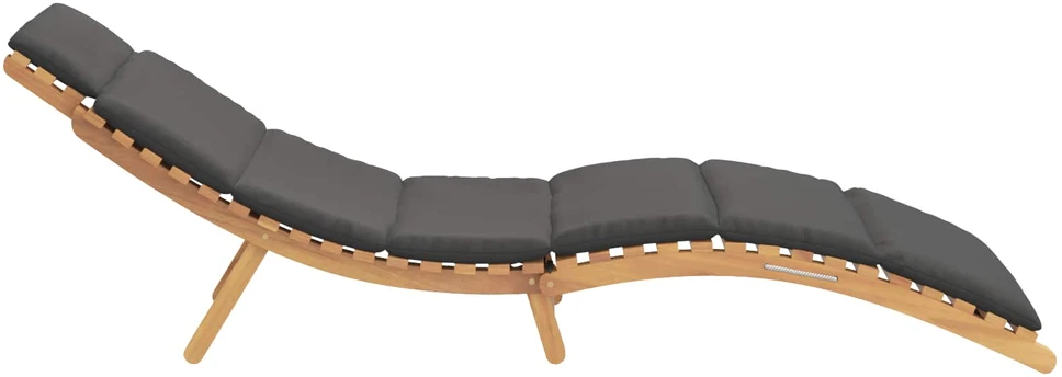 Sodo gultas Ruda 198 x 55 x 58,5 cm Kieto teka medžio