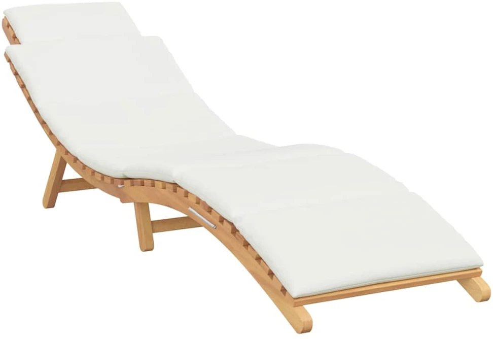 Sodo gultas Ruda 198 x 55 x 58,5 cm Kieto teka medžio