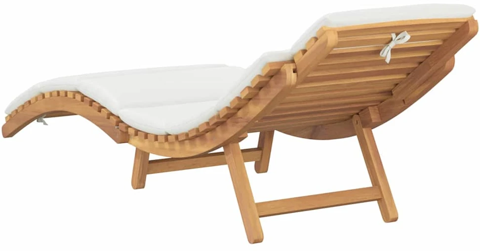 Sodo gultas Ruda 198 x 55 x 58,5 cm Kieto teka medžio