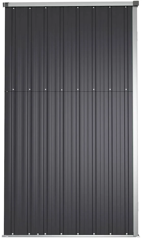 Sodo įrankių pašiūrė, antracito, 225x89x161cm, plienas