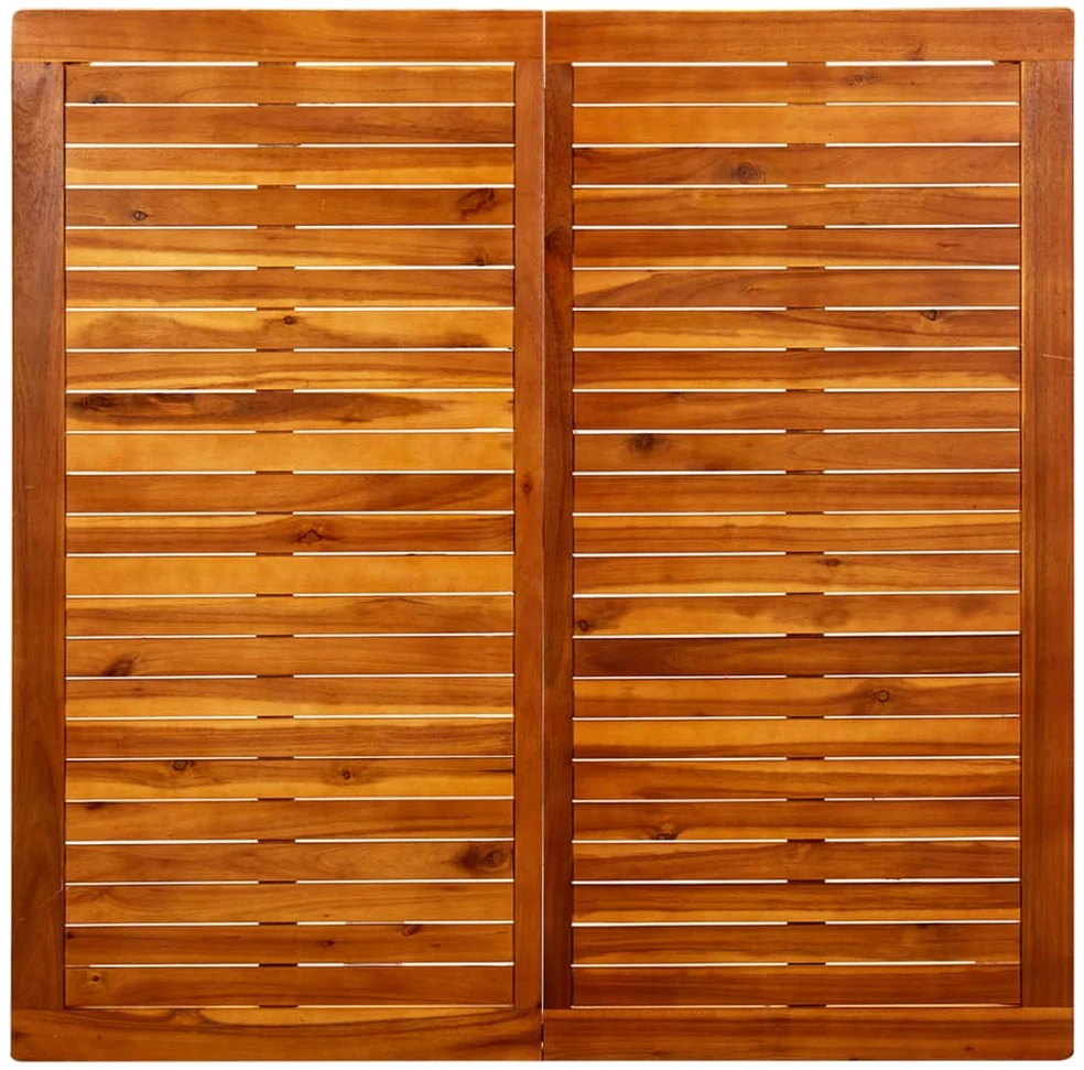 Sodo kavos staliukas, 110x110x45cm, akacijos medienos masyvas