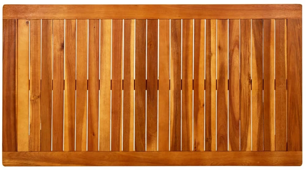 Sodo kavos staliukas, 110x60x45cm, akacijos medienos masyvas