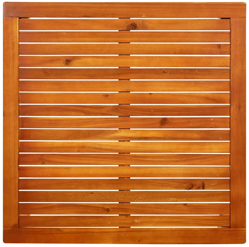 Sodo kavos staliukas, 85x85x45cm, akacijos medienos masyvas