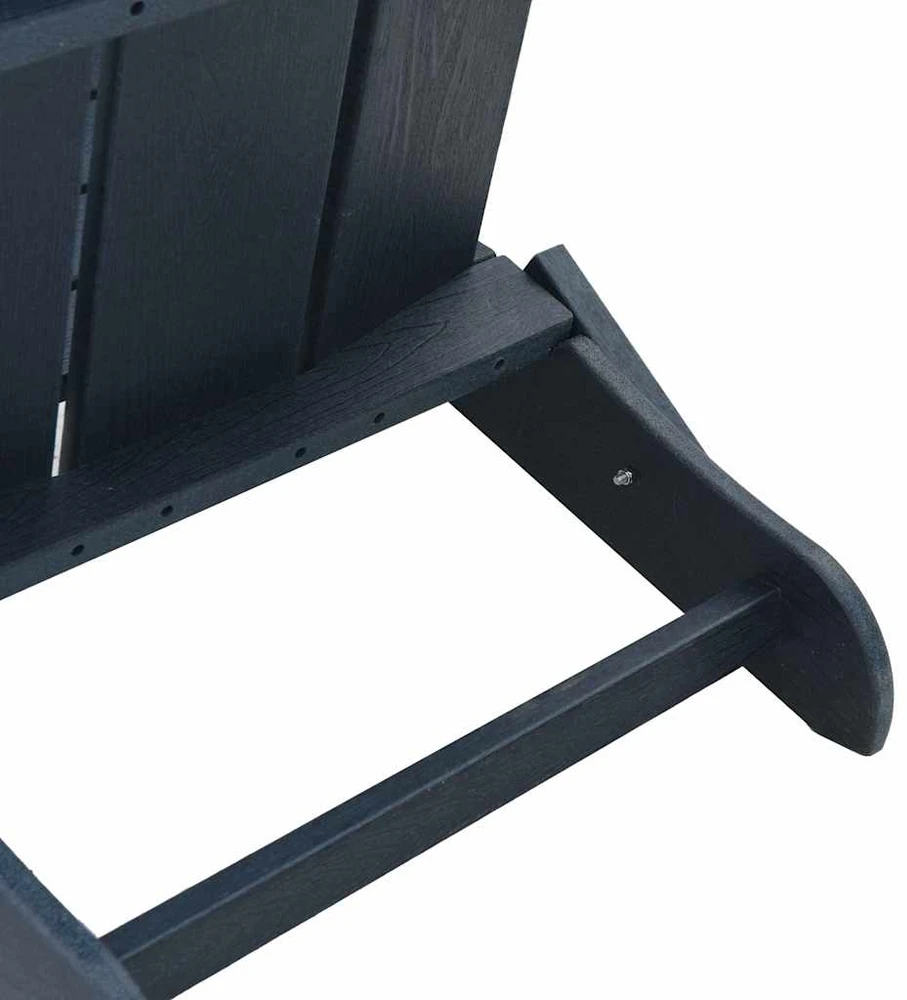 Sodo Kėdė 2 pcs Tamsiai mėlyna 80.5 x 74.5 x 92 cm Polietilenas