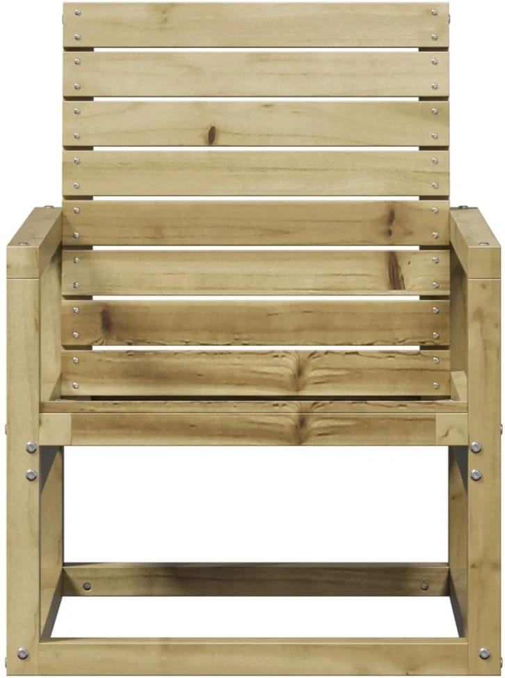 Sodo kėdė, 57,5x63x76cm, impregnuota pušies mediena