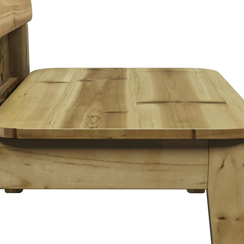 sodo kėdė 60x52,5x72 cm impregnuota pušis