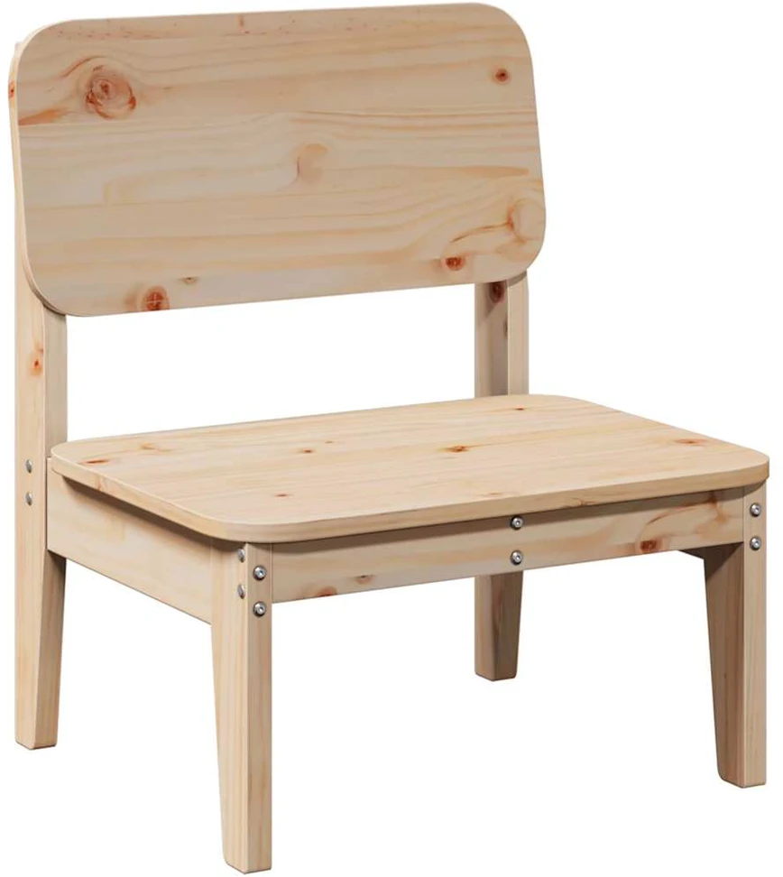 sodo kėdės 2 vnt 60x52,5x72 cm pušies masyvo