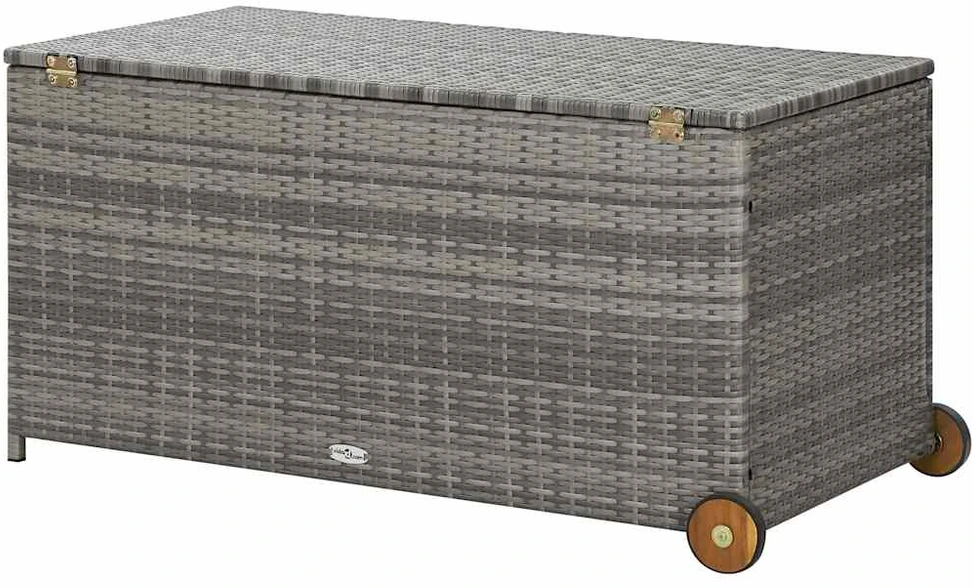 Sodo kėdės pagalvėlės, 2vnt., kreminės, 120x50x3cm, audinys