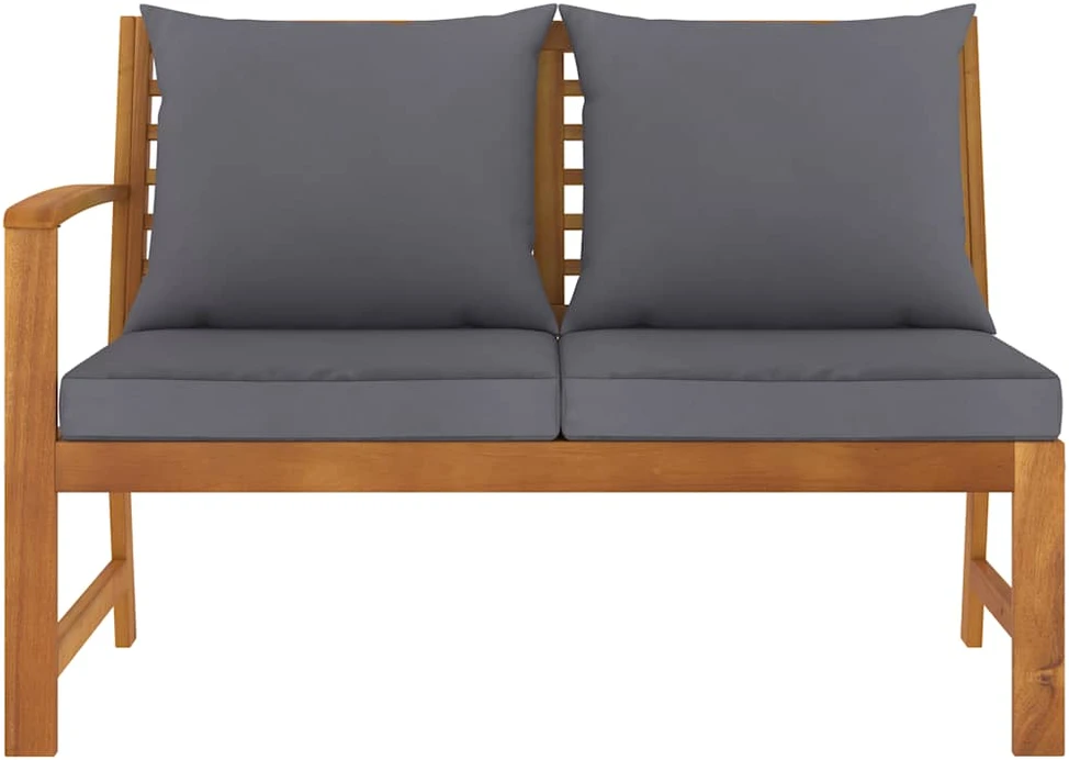 Sodo kėdės pagalvėlės, 4vnt., kreminės, 120x50x3cm, audinys