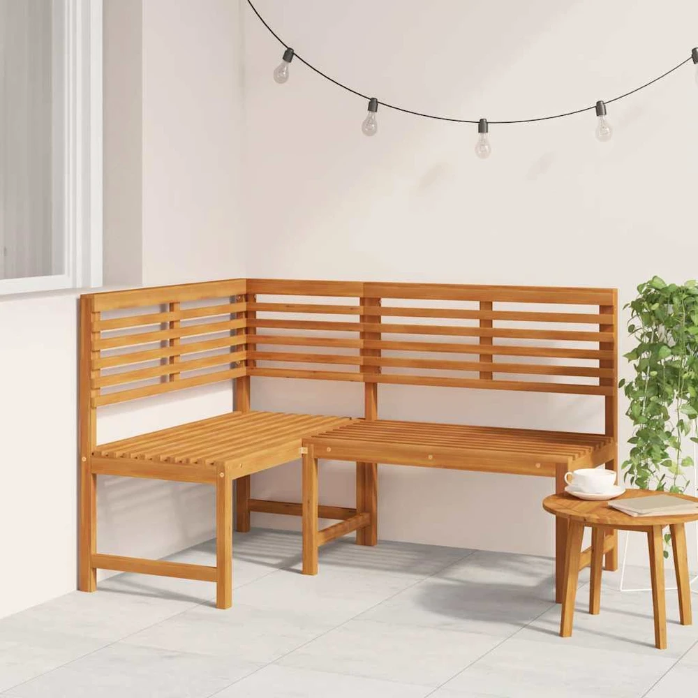 Sodo kėdės pagalvėlės, 4vnt., mėlynos, 120x50x3cm, audinys
